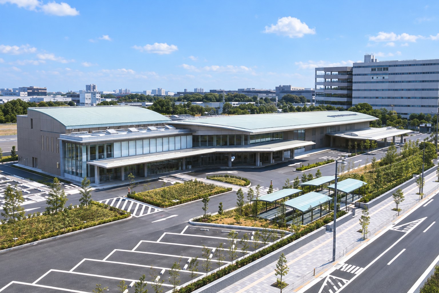 臨海斎場の外観