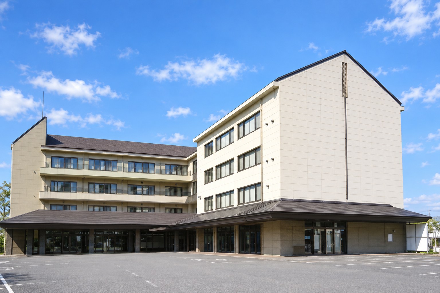 戸田葬祭場の外観